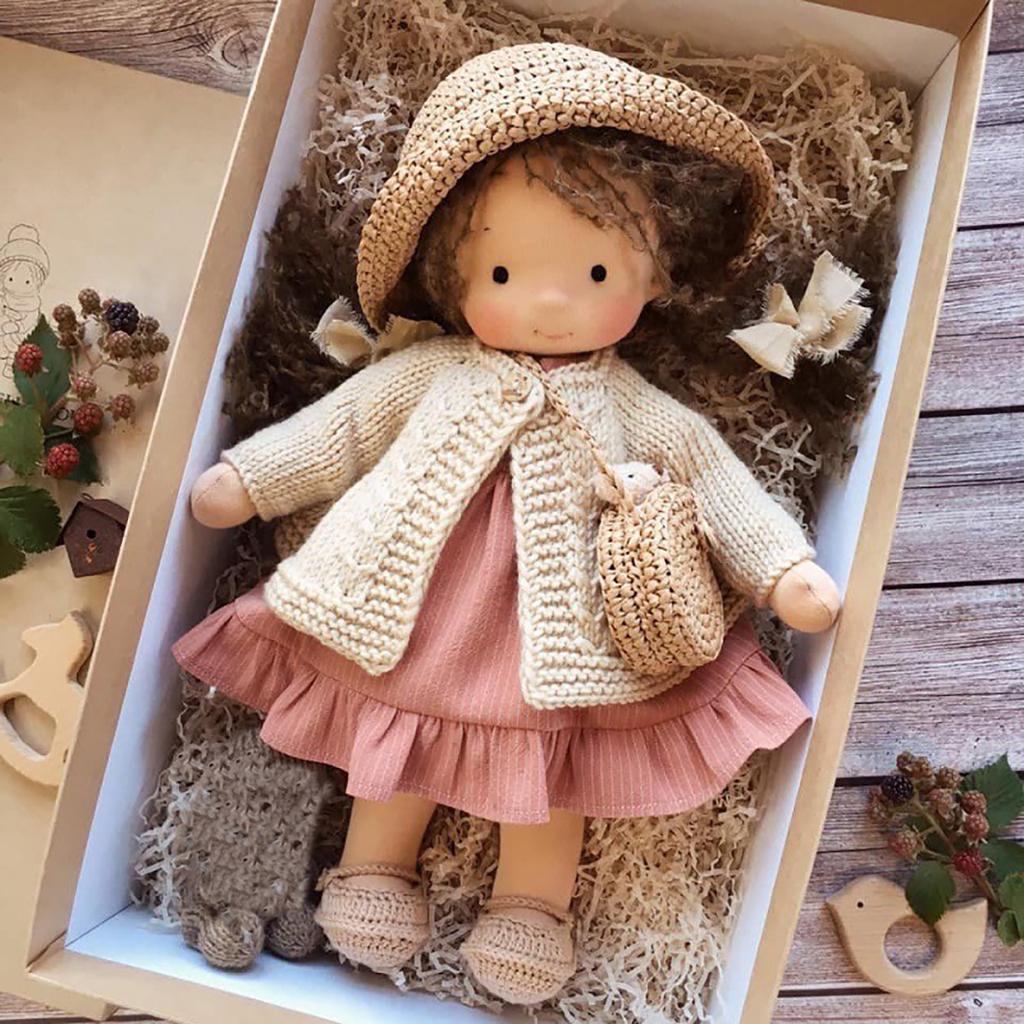 Soft Doll Toy , Baby Rag Doll, Suitable For Girls Birthday Gift, Christmas Plush Toy Gift