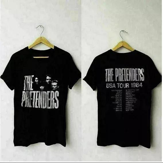 1984 The Pretenders Usa Tour T Shirt Gift For Fan Full Size S-5XL