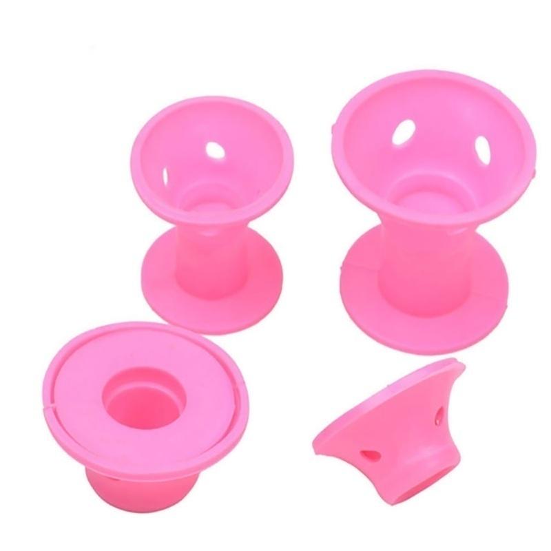 Женские силиконовые спиральные ролики, для завивки волос. 10 шт