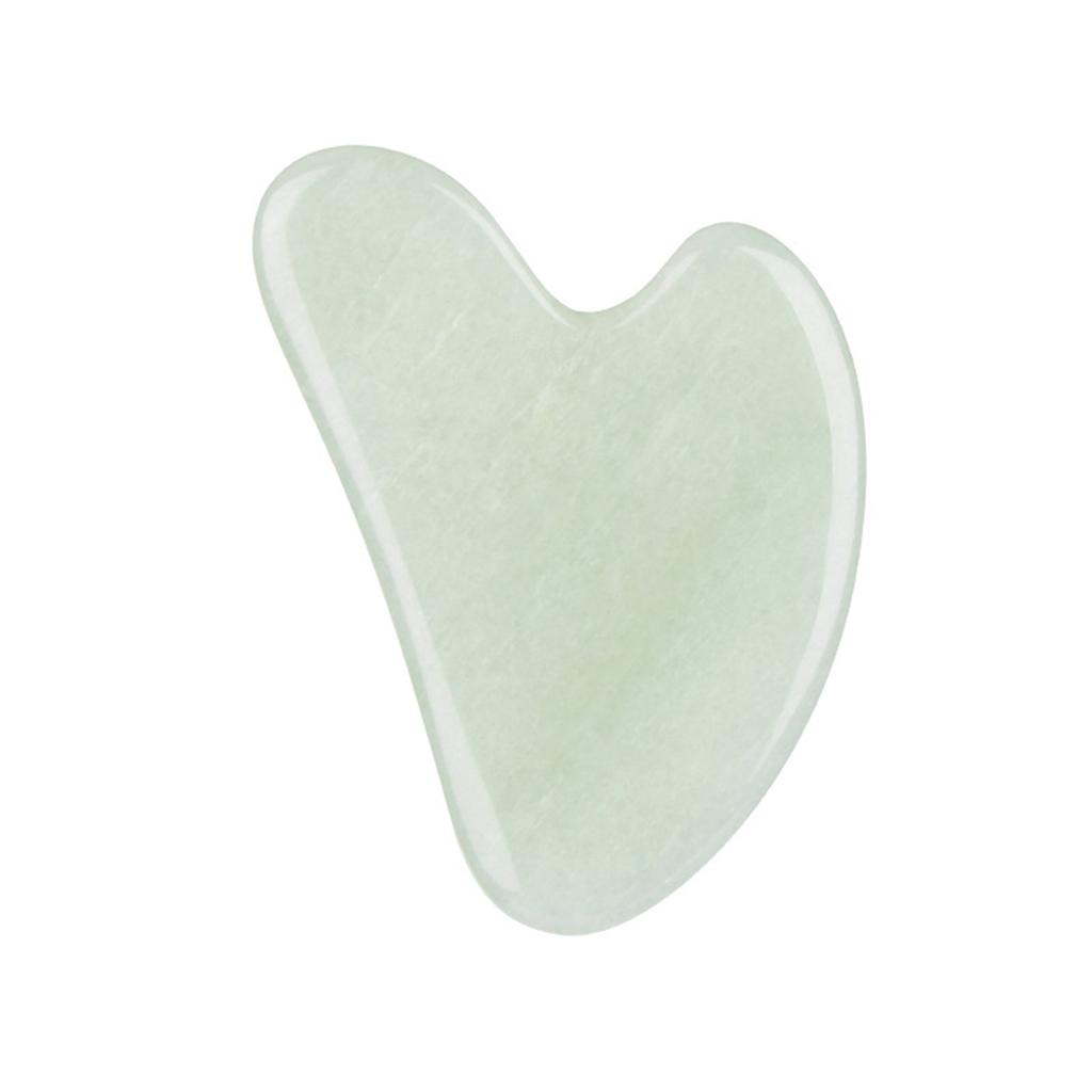 Скребок для гуаши из натурального камня, массажер для шеи, лифтинг лица, удаление морщин, красота и здоровье, розовые инструменты для гуаши для лица