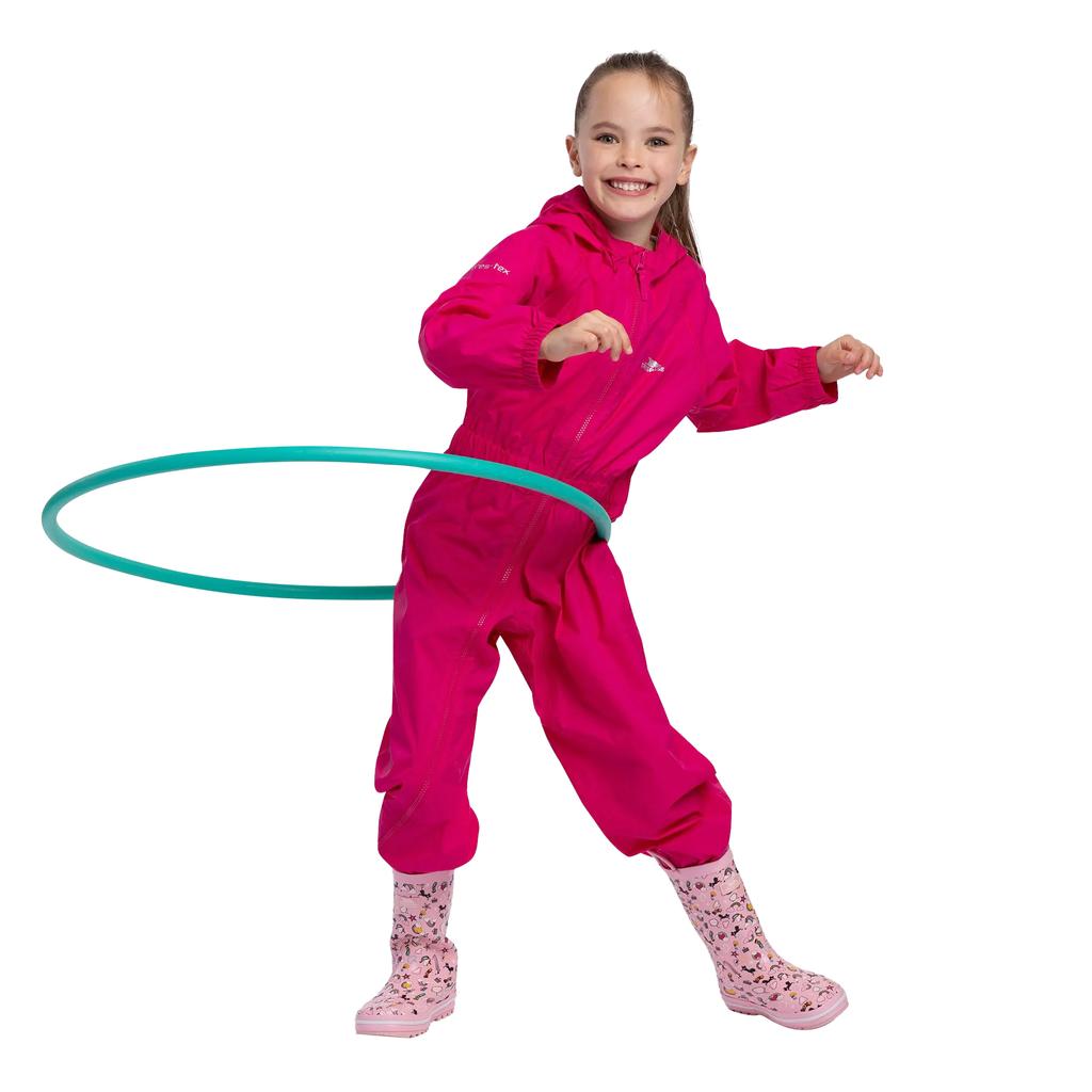 Babies Button Waterproof Rain Suit