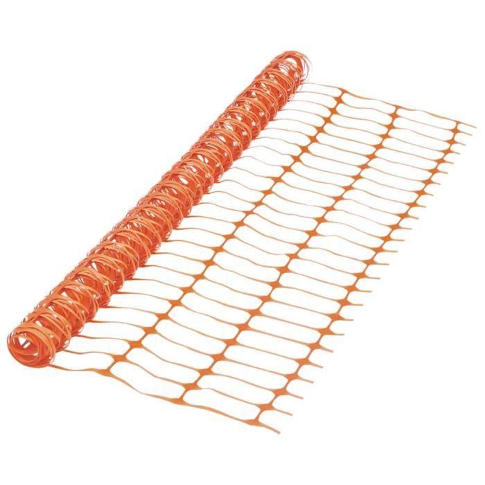 Garden Fence - vidaXL - 30 M - Orange