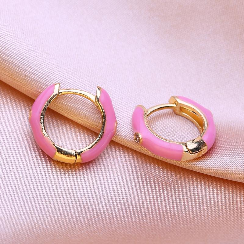 KNIKOO Круглые серьги-клипсы для женщин, модные серьги-кольца, ювелирные изделия для свадебных подарков, серьги с кубическим цирконием CZ