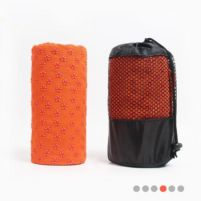 Нескользящее полотенце для горячей йоги, коврик для пилатеса, одеяло для йоги, впитывающее пот, портативный коврик для фитнеса и медитации, одеяло для активных тренировок и путешествий