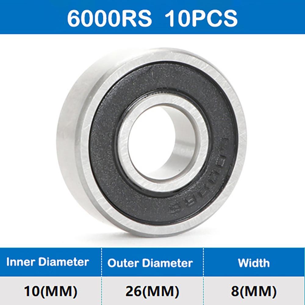 New Double Shielded Ball Bearings 608ZZ 608RS 6000ZZ 6000RS Miniature bearing 609ZZ 6001ZZ 6001RS Deep Groove bearing