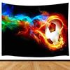 Спорт Аниме Горячая кровь Баскетбол Гобелен Настенный ковер Фон Ткань Бейсбол Футбол НБА Зал Украшение комнаты