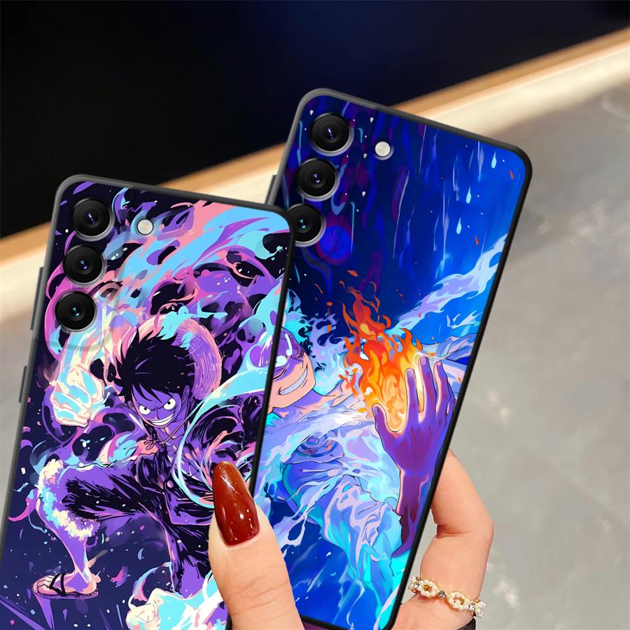Чехол для Samsung Galaxy A51 A52 A34 A24 A72 A73 A14 A15 A23 A54 A71 A17 A16 A12 A13 Чехол для телефона Крутой Луффи Аниме