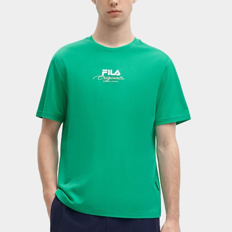 Мужская футболка FILA Футболка мужская Арбузная Кожа Зеленая