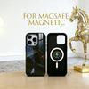 Чехол для телефона в стиле Dark Art для iPhone 17, 16, 15, 14, 13, 12, 11 Plus, Pro, магнитный, с поддержкой беспроводной зарядки Magsafe