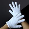 Work Cotton Wenwan White Inspection White Gloves Labor Insurance Etiquette 2 Pairs White Cotton  Jewelry Accessory