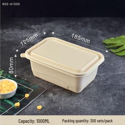 Одноразовые коробки для еды из кукурузного крахмала