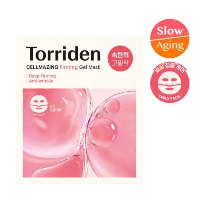TORRIDEN Cellmazing Коллагеновая эластичная гелевая маска – Интенсивный уход за лицом (1 шт. / 5 шт.)