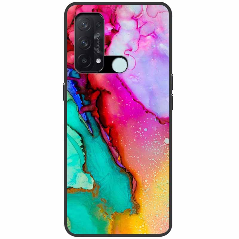 Чехол для Oppo Reno 5A, чехол 3A A54 5G, Мягкий Мраморный силиконовый чехол из ТПУ для телефона Oppo Reno5 A, чехол Reno3 A Reno5A, крутой бампер