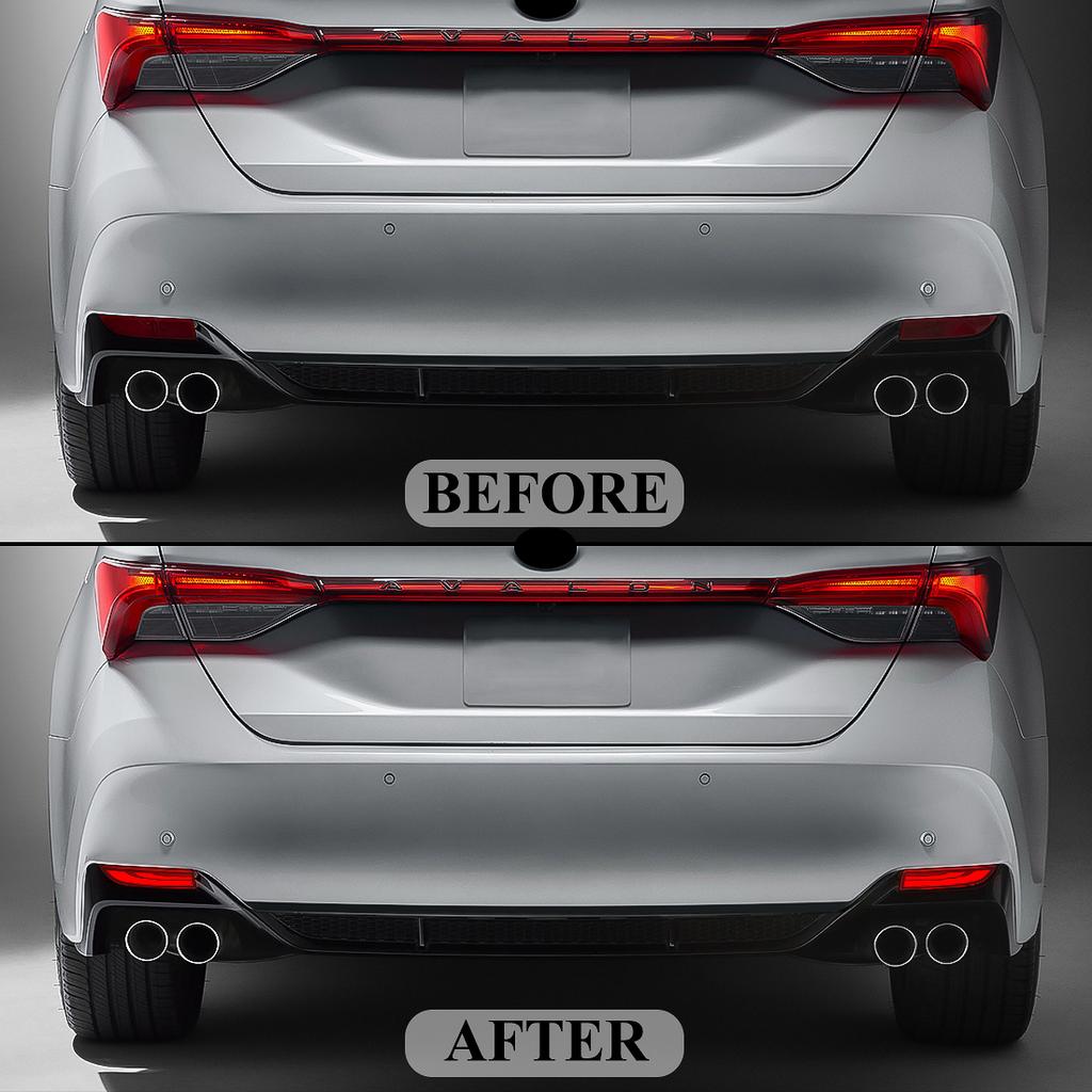 LED Rear Bumper Reflector Light For Toyota Avalon 2019 2020 2025 2025 Brake Warning Dynamic Turn Signal Auto Running Lamps 12V