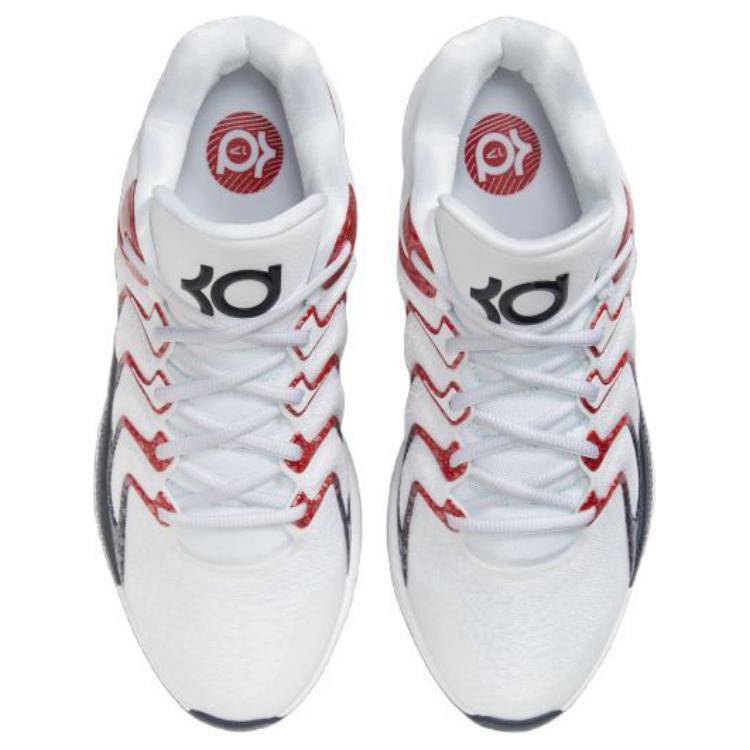 Nike KD 17 EP USA Men Sneakers White Obsidian University-Red FJ9488-101