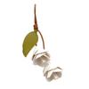 Fashion Pu Leather Tulip Pendant Hanger Bag Decoration Trendy Pu Flower Keychain  Women