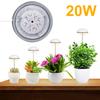 Full Spectrum Grow Lights with Auto On/Off Timer Plant Light Height Adjustable Grow Lamp for Indoor Hydroponic Plants Veg Flower