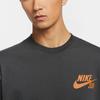 Nike Дышащая Мягкая Удобная Модная Универсальная Футболка с Коротким Рукавом Мужская Топы Темно-Дымчато-Серая DC7818-070