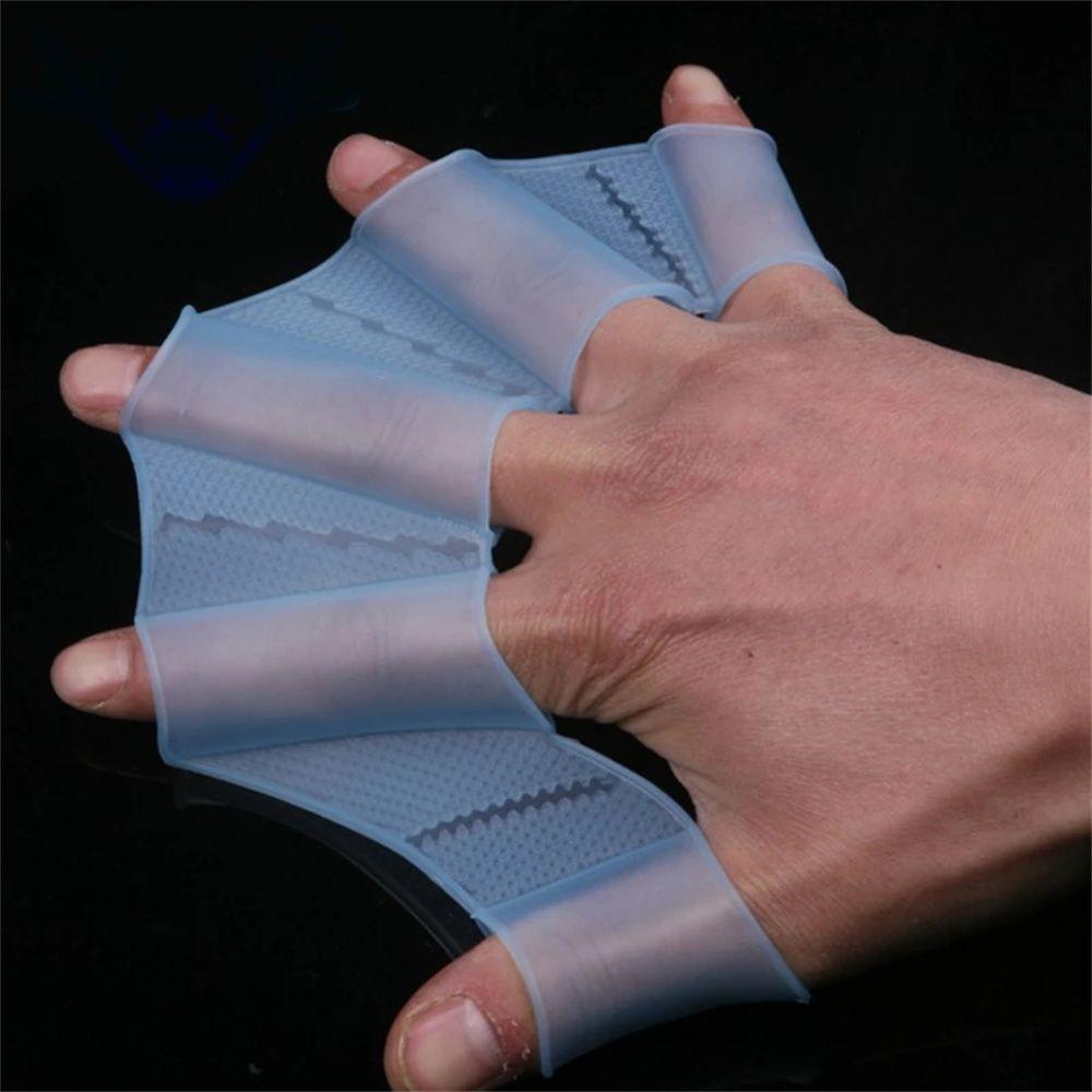 Swim Pool Paddles for Diving Finger Wear Finger Webbed Hand Finger Fin Hand Web Swimming Flippers