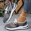 Fashion Fashion Breathable Mesh Platform Sneakers for Women Summer Lightweight Non Slip Walking Shoes Woman Comfort Slip On Casual Shoes