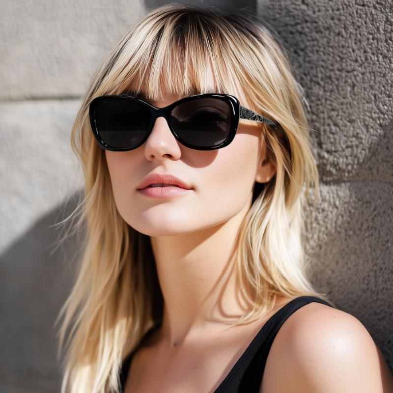 Неполяризованные солнцезащитные очки-бабочки для женщин, роскошный дизайн, элегантные женские солнцезащитные очки, модные очки с градиентом «кошачий глаз»