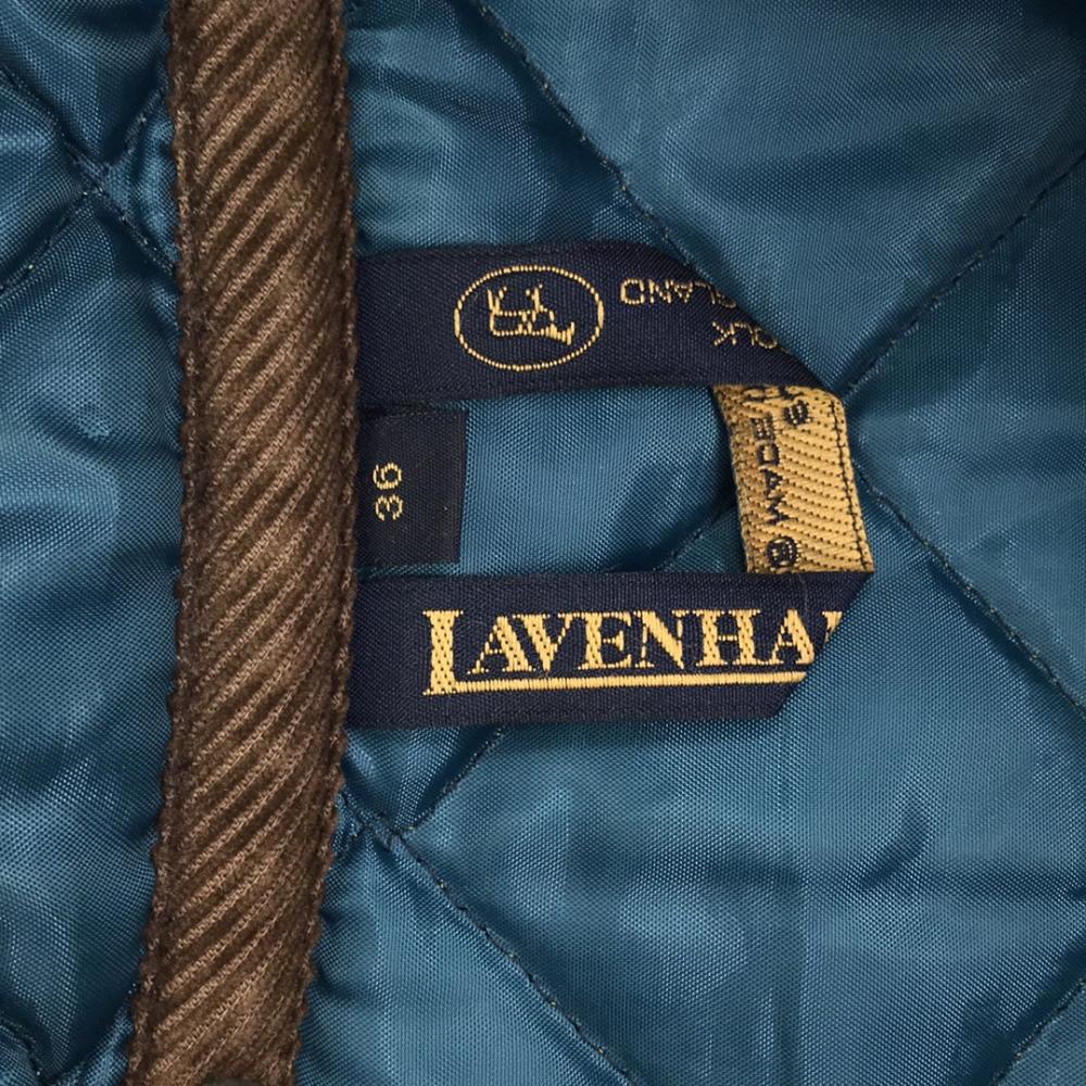 LAVENHAM Сделано в Великобритании Стеганая куртка 36 Коричневый Мужской Б/У