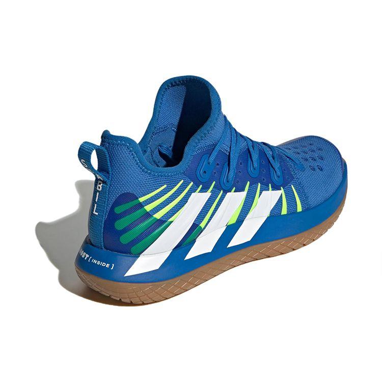 Adidas Stabil Next Gen Bright Royal Lemon Gum Unisex Sneakers Blue Cloud-White Lucid-Lemon IG3196