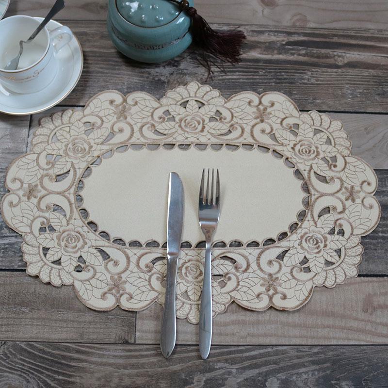 Атласная вышивка цветов салфетка для стола салфетка для свадебного рождественского стола салфетка для кухни украшение стола и аксессуары
