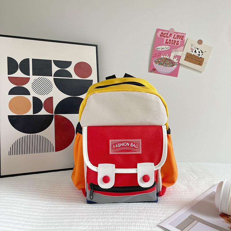 Очаровательный холщовый рюкзак в корейском стиле большой вместимости для детей, мальчиков и девочек
