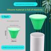 Sewer Plug Silicone Anti-Odor Sealing Ring Pvc Pipe Pool Outlet Decorative Cover Drain Plug Stopper