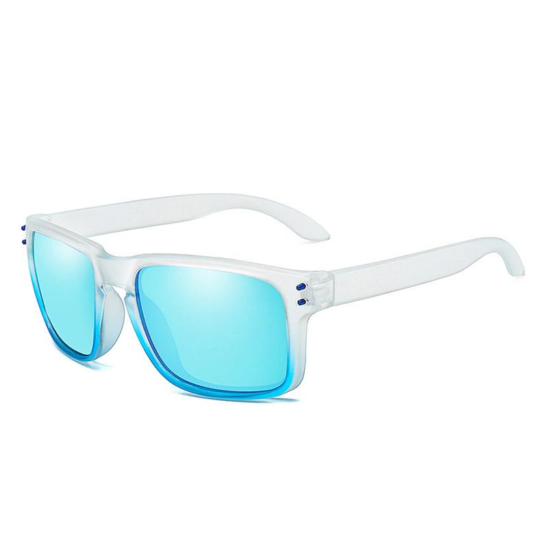 Неполяризованные квадратные солнцезащитные очки для мужчин и женщин, антибликовые рыболовные солнцезащитные очки для вождения, ночное видение