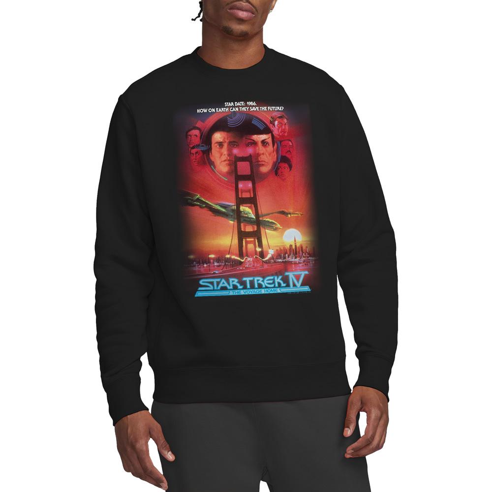 Star Trek Unisex Adult The Voyage Home Sweatshirt