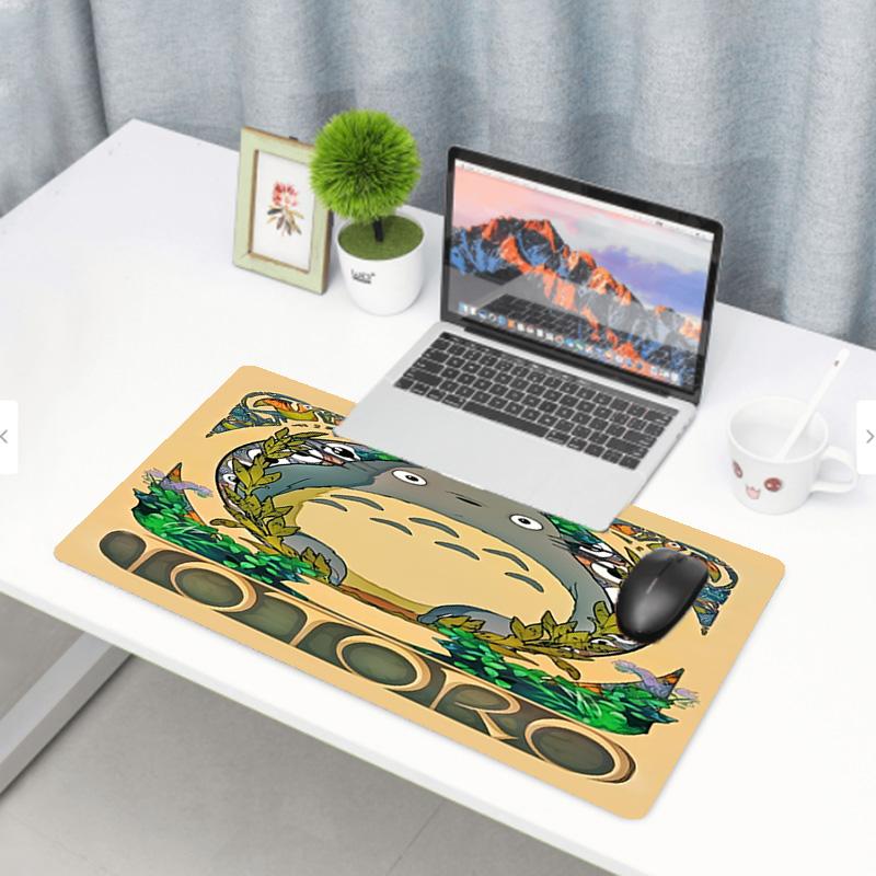 Mein Nachbar Totoro Druck Mauspads, Anti-Rutsch Schreibtisch Tastaturmatte, für PC Laptop Gaming Arbeiten Tägliche Nutzung, Coole Festival Überraschungsgeschenk
