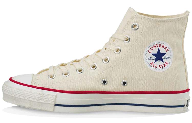Мужские кроссовки Converse Chuck Taylor All Star J High 'Сделано в Японии - Натуральный белый'