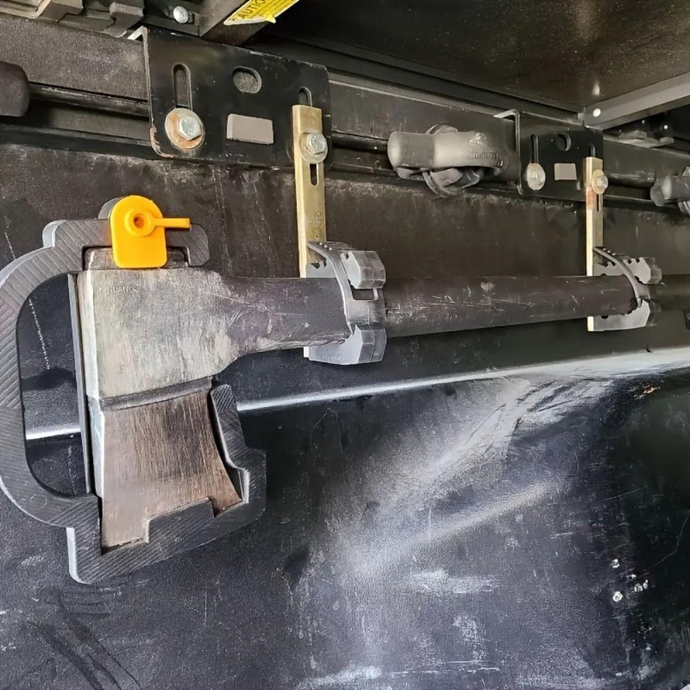 2Pcs Mounting Tools Quick Fist Clamp Mount Bracket Shovel Holder Quick Mounting Rubber Clamp  Truck