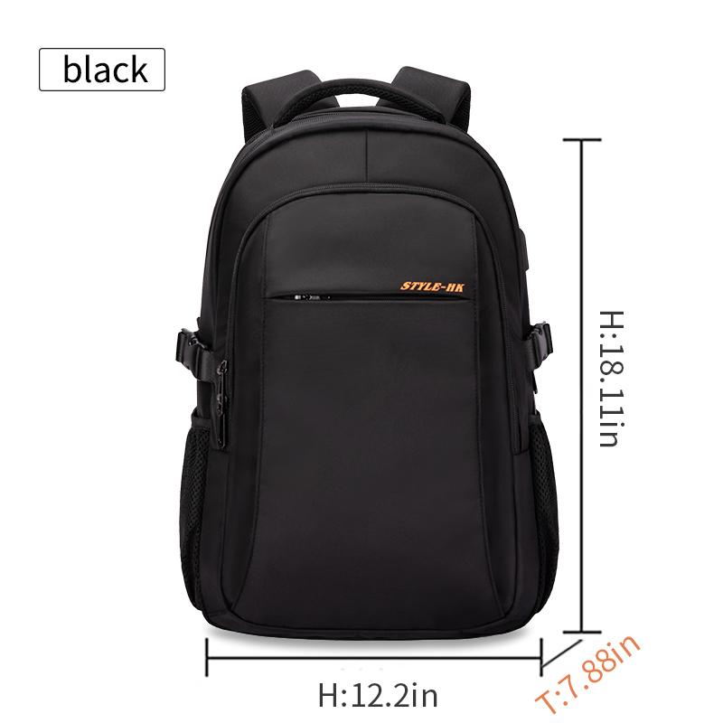 Мужской повседневный рюкзак для ноутбука большой емкости, подростковые студенческие сумки, дизайнерский деловой рюкзак, спортивный дорожный рюкзак на молнии