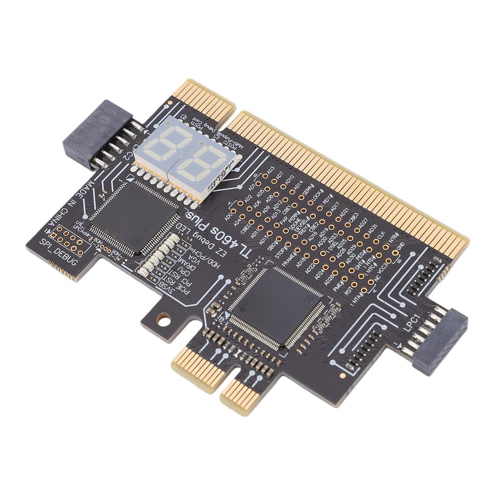 Диагностическая карта материнской платы LPC Debug Card Анализатор-тестер для диагностики материнских плат для сборки и обслуживания компьютеров