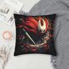 1 шт. Наволочка для подушки с принтом Hollow Knight Silksong Hornet, 2D двусторонняя, мягкий полиэстер, чехол для подушки для дома, дивана, спальни, Ca