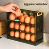 Многоразовый лоток для яиц, защитный прочный ящик для хранения в холодильнике