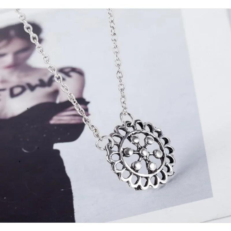 Креативное европейское и американское модное ожерелье «Луна» Многослойное ожерелье-цепочка