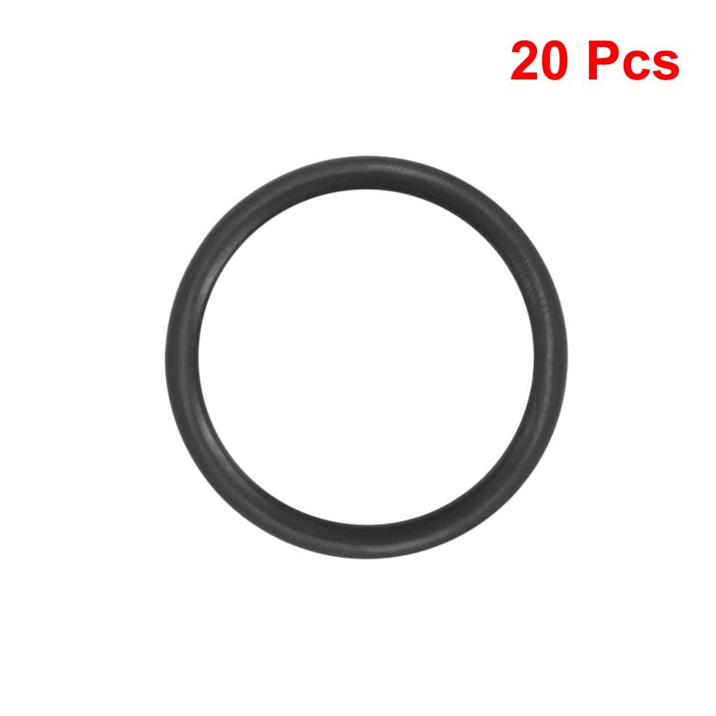 uxcell Nitrile Rubber O-Ring Metric Sealing Gasket 35mm Outside Diameter 28.8mm Inner Diameter 3.1mm Width Pack of 20