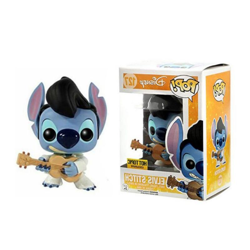 Фигурки Funko Pop Лило Стич Украшения 10см Милые Мультяшные Куклы Игрушки Подарки Для Поклонников Детей