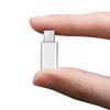 Адаптер USB Female to Type-C Male, устойчивый к коррозии, портативный конвертер белого цвета, поддерживает зарядку и передачу данных
