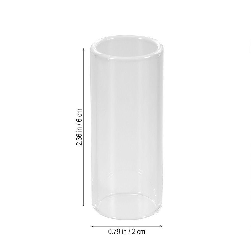 Durable Finger Knuckle Guitar Accessories Glass Tube Glass Slide String Slide Finger Sliders