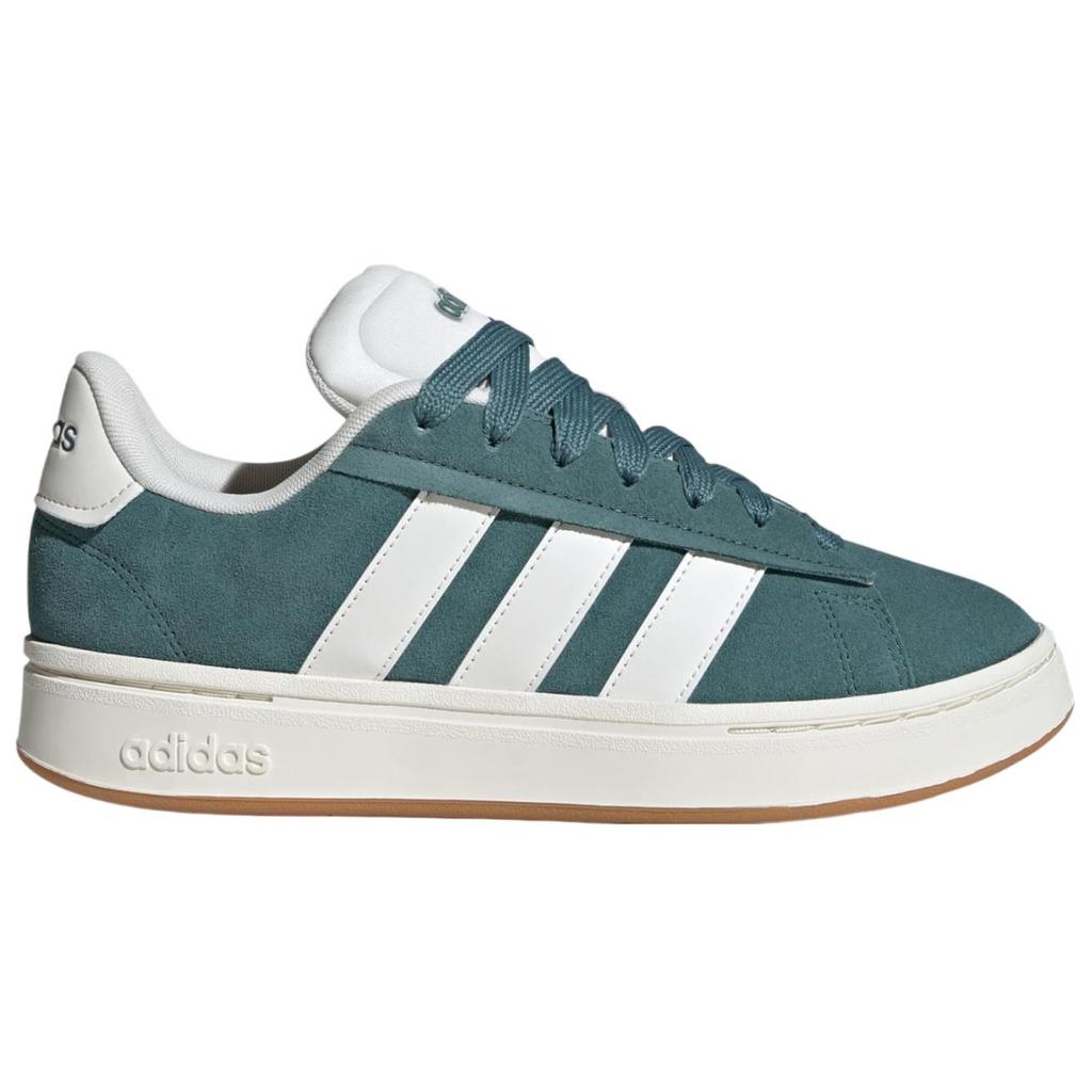 Adidas GRAND COURT ALPHA Abrasion Resistant Support Low Top Skateboard Shoes Unisex Cyan Sneakers JQ3007