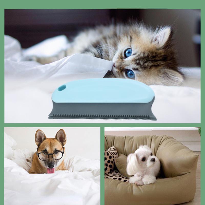 Pet Dog Cat Hair Remover Brush Efficient Pet Hair Detailer Multifunction Brush for Cars Furniture Carpets Clothes Pet Beds Chairs