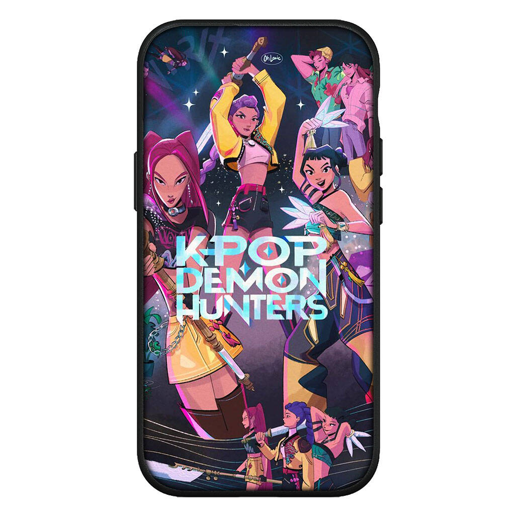 Для Samsung Galaxy S25 S24 S23 S22 Ultra FE Plus A17 A37 A57 A56 A55 A06 A16 A15 A36 A26 A35 A05 A25 A54 A34 Чехол Rumi KPopZoey Demon X Hunters Mira