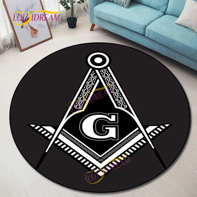 Масонские круглые коврики. Коврик для домашнего игрового стула. Масонский коврик для детской комнаты. Коврик для компьютерного стула. Коврик для деревянного пола масонов.