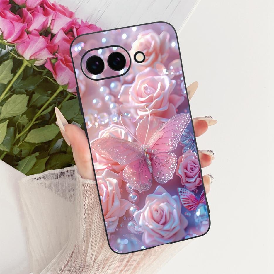 Чехол для Google Pixel 9 Pro Милый Лев Модный Расписной Чехол Мягкий ТПУ Чехол для Телефона Для Google Pixel 9A Pixel9 Pro Задняя Крышка Fundas