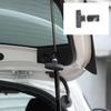 Черный фиксатор подъемной штанги капота автомобиля, противоскользящий инструмент для Nissan Juke 2011-19